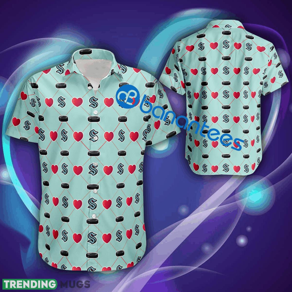 Seattle Kraken Logo Heart Pattern Valentines Days AOP Hawaiian Shirt Gift For Fans - Seattle Kraken Logo Heart Pattern Valentines Days AOP Hawaiian Shirt Gift For Fans Seattle Kraken Logo Heart Pattern Valentines Days AOP Hawaiian Shirt Gift For Fans - Seattle Kraken Logo Heart Pattern Valentines Days AOP Hawaiian Shirt Gift For Fans