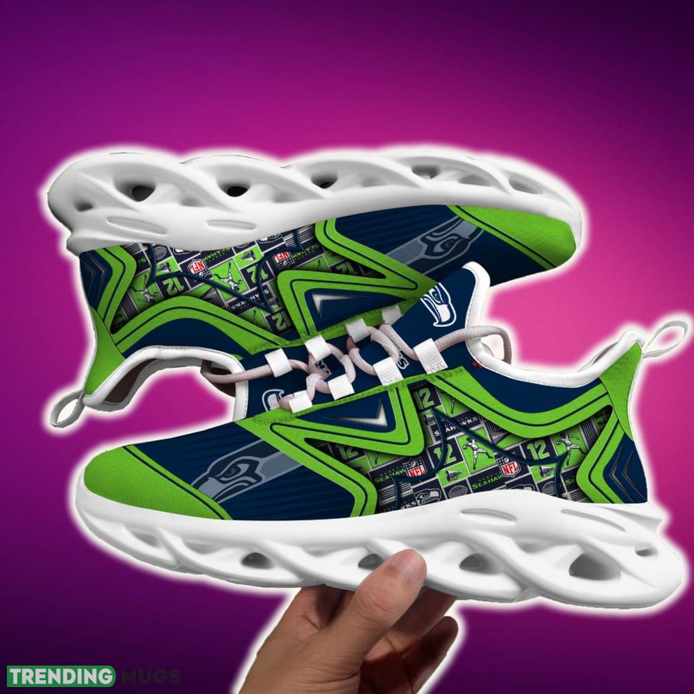 Seattle Seahawks Black And White Accentuate Sports Sneakers Ideas For Men And Women Gift Max Soul Shoes Max Soul Seattle Seahawks Black And White Accentuate Sports Sneakers Ideas For Men And Women Gift Max Soul Shoes Max Soul
