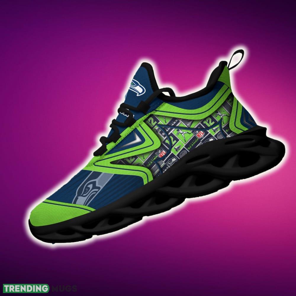 Seattle Seahawks Black And White Accentuate Sports Sneakers Ideas For Men And Women Gift Max Soul Shoes Max Soul Seattle Seahawks Black And White Accentuate Sports Sneakers Ideas For Men And Women Gift Max Soul Shoes Max Soul