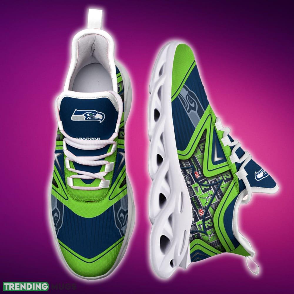 Seattle Seahawks Black And White Accentuate Sports Sneakers Ideas For Men And Women Gift Max Soul Shoes Max Soul Seattle Seahawks Black And White Accentuate Sports Sneakers Ideas For Men And Women Gift Max Soul Shoes Max Soul