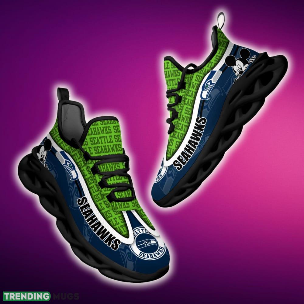 Seattle Seahawks Black And White Embody Sports Sneakers Ideas For Men And Women Gift Max Soul Shoes - Seattle Seahawks Black And White Clunky Sneakers For Fans This Season, Custom Sport Shoes_1 Seattle Seahawks Black And White Embody Sports Sneakers Ideas For Men And Women Gift Max Soul Shoes - Seattle Seahawks Black And White Clunky Sneakers For Fans This Season, Custom Sport Shoes_1