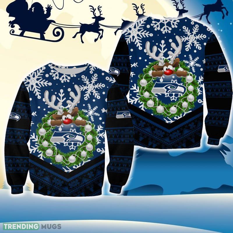 Seattle Seahawks Christmas Reindeer Icy All Over Print 3D Sweater For Fans Gift Christmas - Seattle Seahawks Christmas Reindeer Icy All Over Print 3D Sweater For Fans Gift Christmas Seattle Seahawks Christmas Reindeer Icy All Over Print 3D Sweater For Fans Gift Christmas - Seattle Seahawks Christmas Reindeer Icy All Over Print 3D Sweater For Fans Gift Christmas
