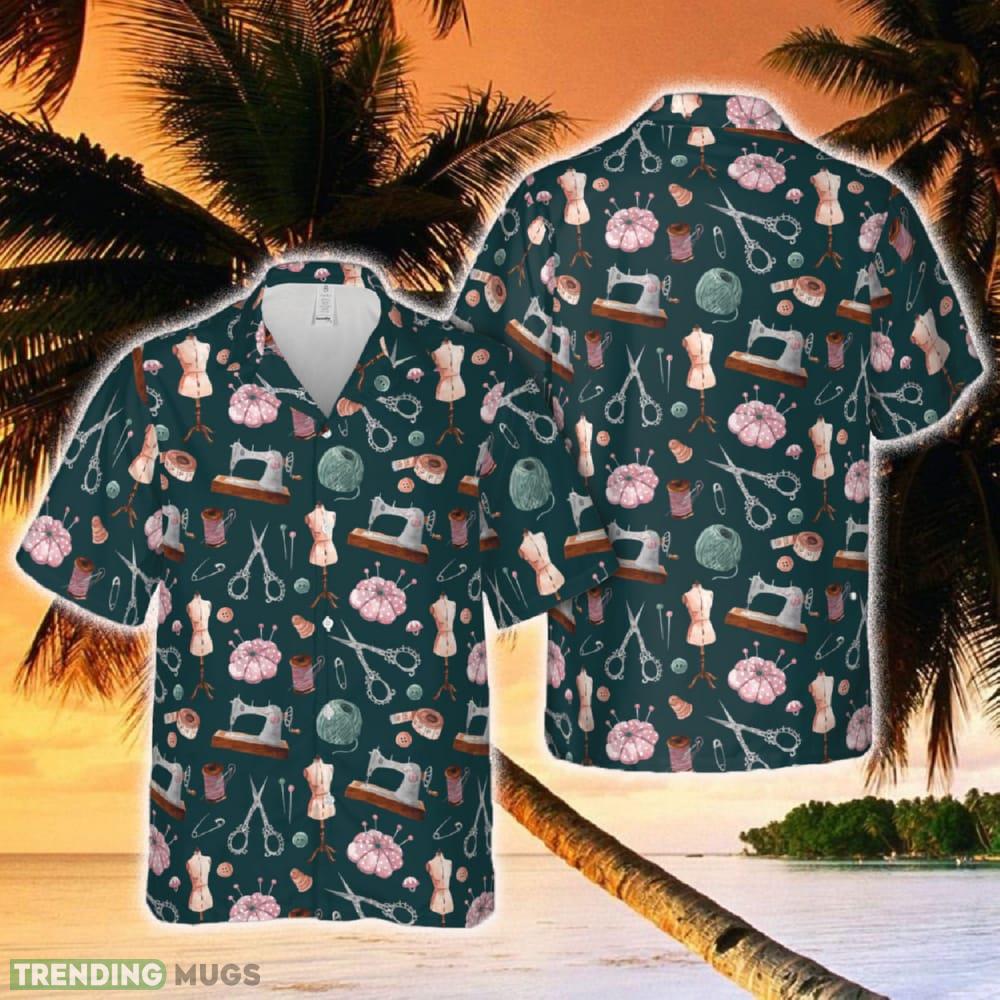 Sewing Seamless Hawaiian Shirt - Sewing Seamless Hawaiian Shirt