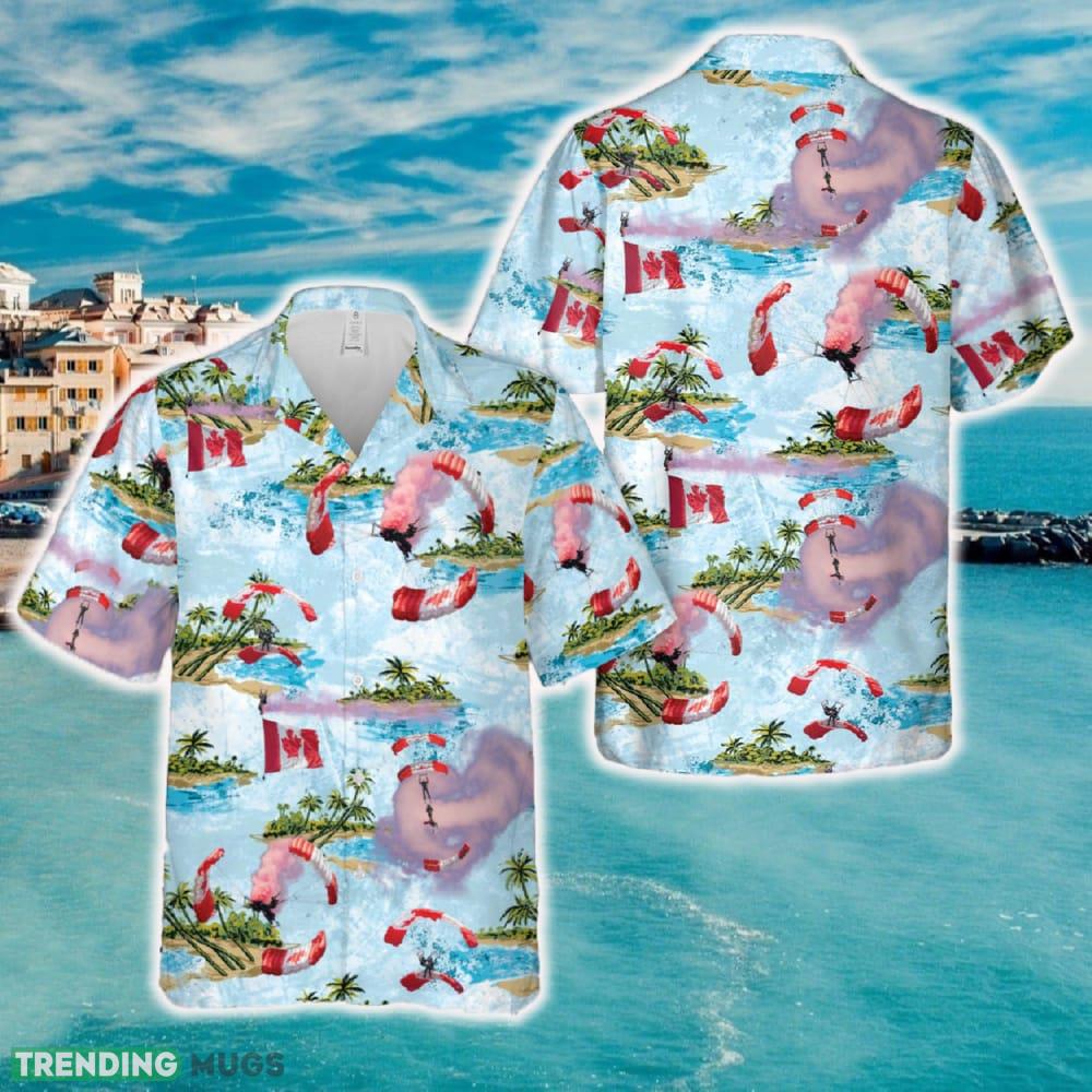 SkyHawks Parachute Team Hawaiian Shirt - SkyHawks Parachute Team Hawaiian Shirt