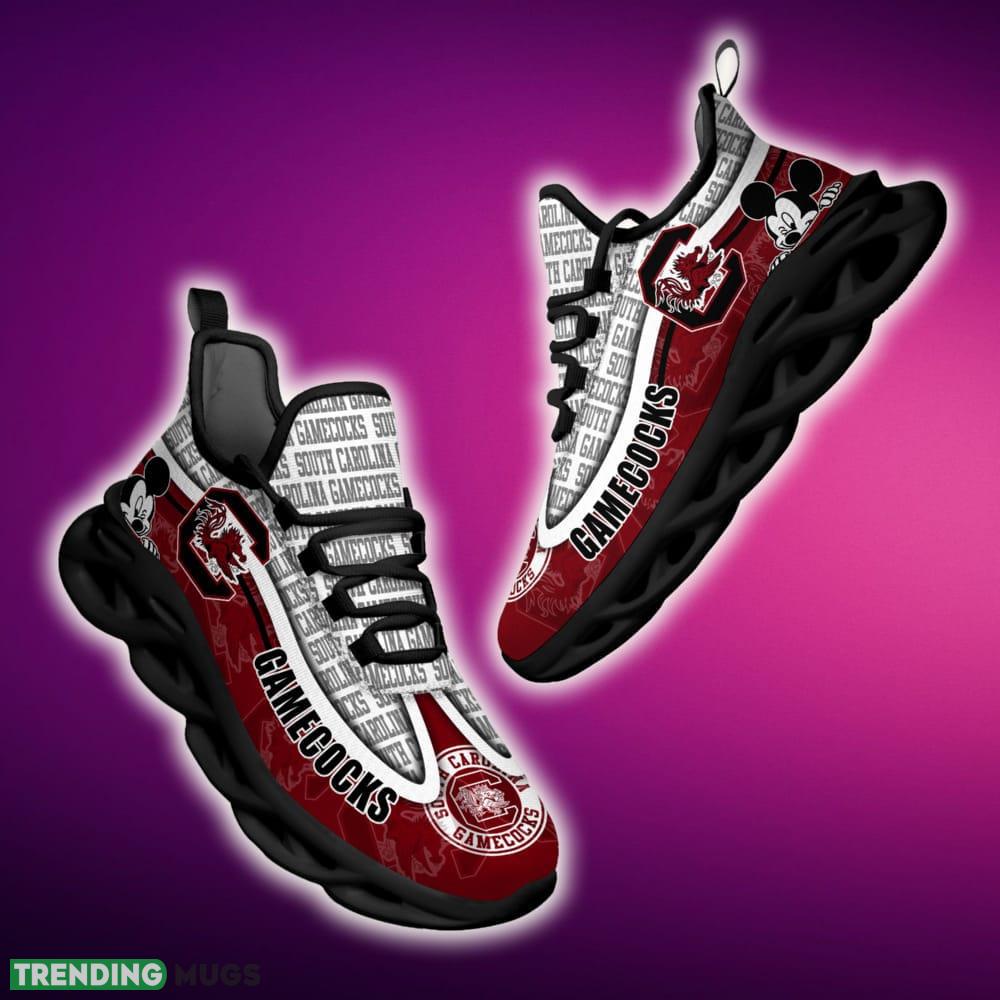 South Carolina Gamecocks Black And White Motivate Sports Sneakers Ideas For Men And Women Gift Max Soul Shoes - South Carolina Gamecocks Black And White Clunky Sneakers For Fans This Season, Custom Sport Shoes_1 South Carolina Gamecocks Black And White Motivate Sports Sneakers Ideas For Men And Women Gift Max Soul Shoes - South Carolina Gamecocks Black And White Clunky Sneakers For Fans This Season, Custom Sport Shoes_1
