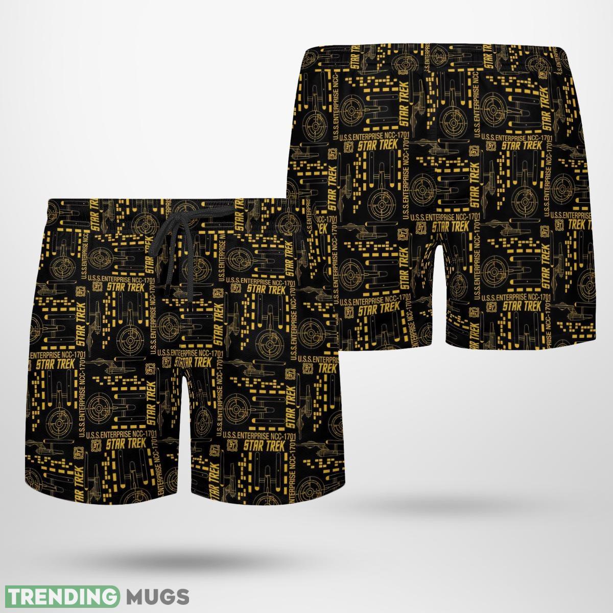 ST NCC 1701 Hawaiian Shirt And Short Combo Gift Beach Hawaiian & Short ST NCC 1701 Hawaiian Shirt And Short Combo Gift Beach Hawaiian & Short