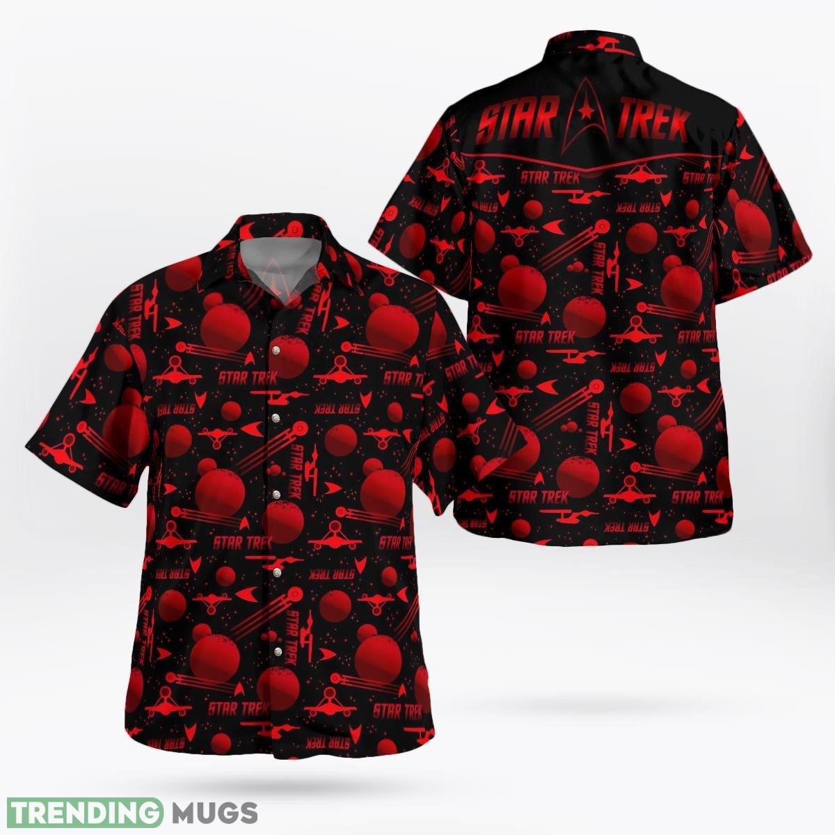 ST Red Set Hawaiian Shirt Short AOP Gift Beach - ST Red Hawaiian Shirt_1