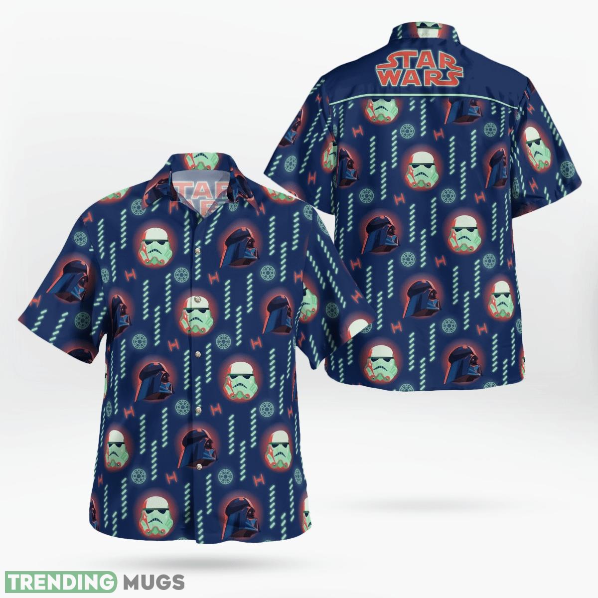 Star Wars Light 3D Hawaiian Shirt And Short Combo Gift Beach - Star Wars Light Hawaiian Shirt_1 Star Wars Light 3D Hawaiian Shirt And Short Combo Gift Beach - Star Wars Light Hawaiian Shirt_1