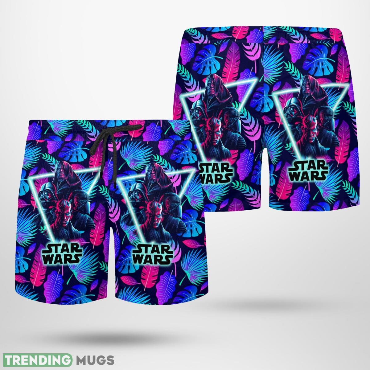 Star Wars Tropical Hawaiian Shirt And Short Combo For Men And Women Hawaiian & Short Star Wars Tropical Hawaiian Shirt And Short Combo For Men And Women Hawaiian & Short