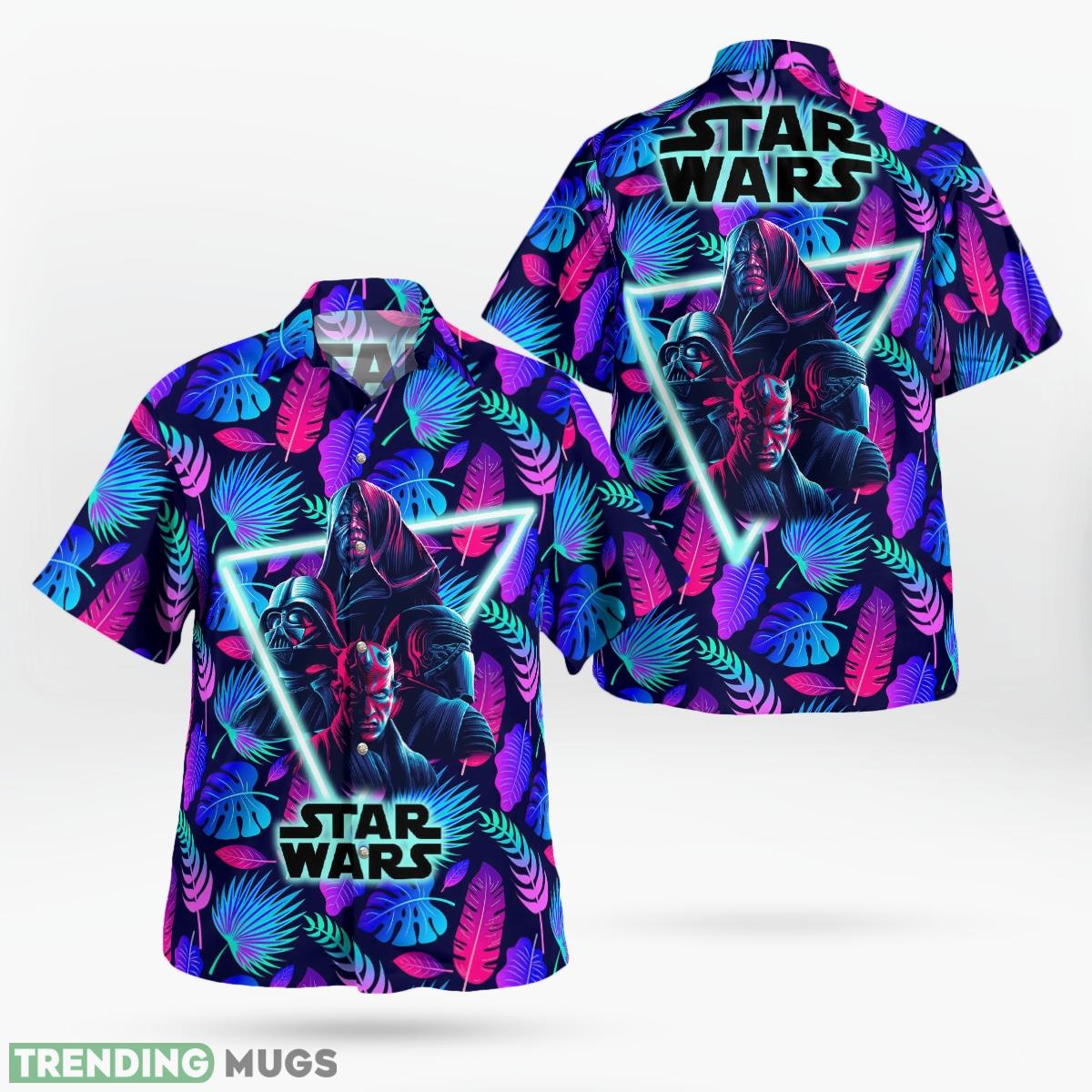 Star Wars Tropical Hawaiian Shirt And Short Combo For Men And Women - Star Wars Tropical Hawaiian Shirt_1 Star Wars Tropical Hawaiian Shirt And Short Combo For Men And Women - Star Wars Tropical Hawaiian Shirt_1