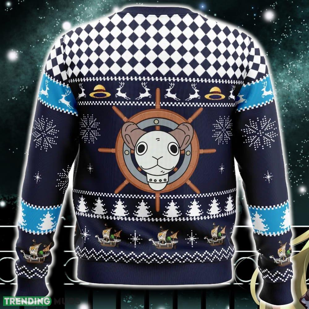 Straw Hat Pirates Ship Going Merry One Piece Ugly Christmas Sweater Funny Gift Ideas Christmas 3D Sweater Straw Hat Pirates Ship Going Merry One Piece Ugly Christmas Sweater Funny Gift Ideas Christmas 3D Sweater