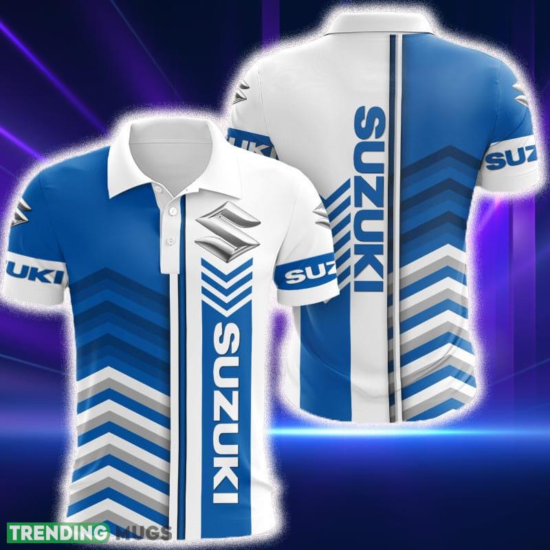 Suzuki Arrow Pattern Logo Golf Polo Shirt For Motorcycle Fans - Suzuki Arrow Pattern Logo Golf Polo Shirt For Motorcycle Fans Suzuki Arrow Pattern Logo Golf Polo Shirt For Motorcycle Fans - Suzuki Arrow Pattern Logo Golf Polo Shirt For Motorcycle Fans