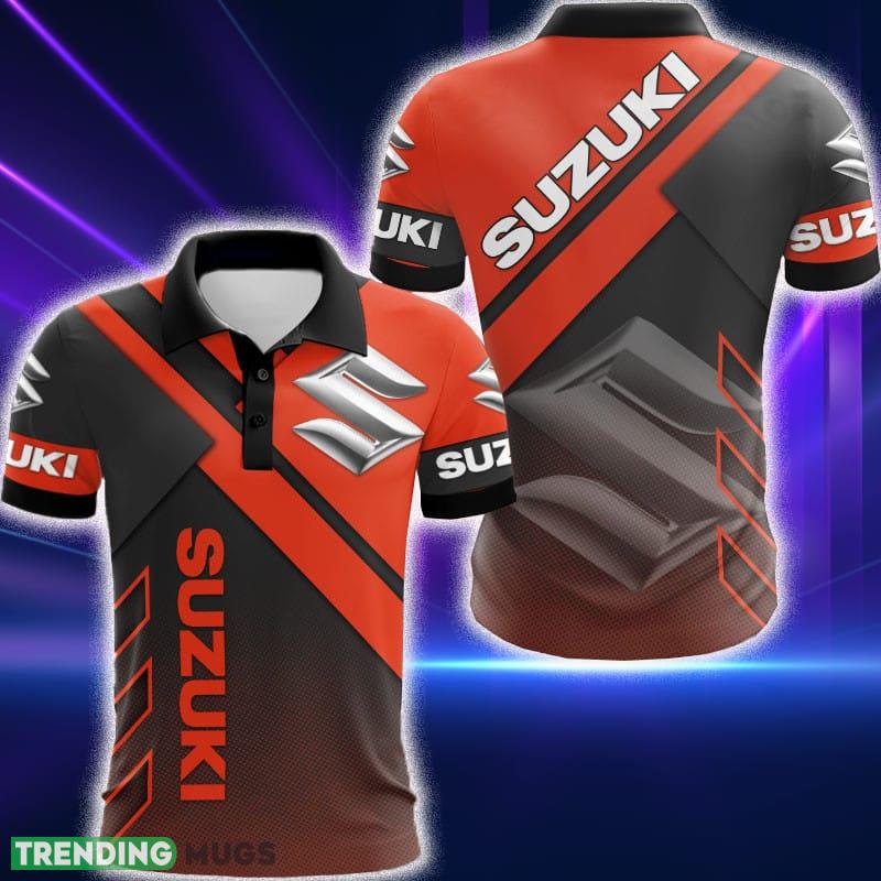 Suzuki Motorcycle Logo Hidden 3D Polo Shirt For Men And Women - Suzuki Motorcycle Logo Hidden 3D Polo Shirt For Men And Women Suzuki Motorcycle Logo Hidden 3D Polo Shirt For Men And Women - Suzuki Motorcycle Logo Hidden 3D Polo Shirt For Men And Women