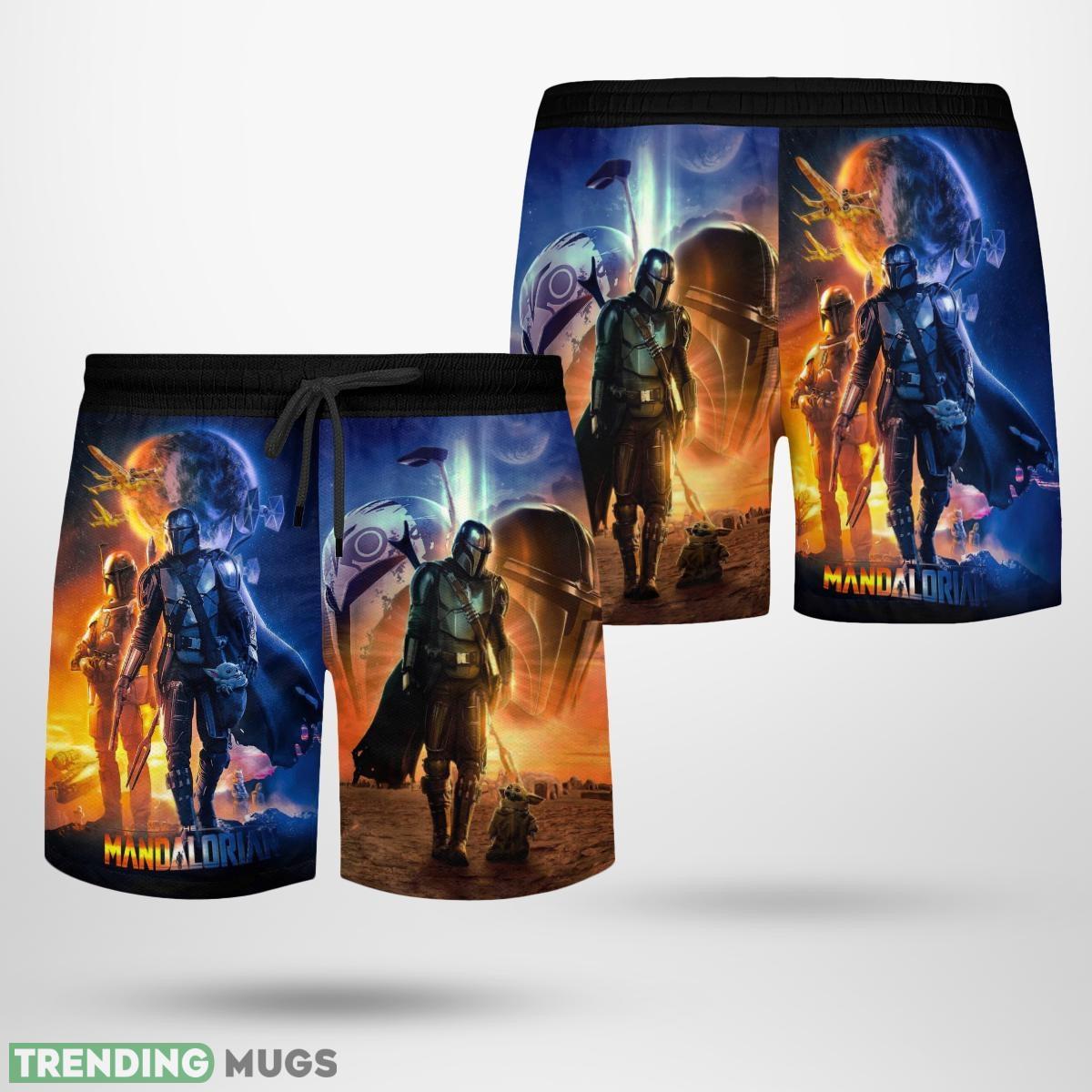 SW Mandalorian 3D Hawaiian Shirt And Short Combo For Men And Women Hawaiian & Short SW Mandalorian 3D Hawaiian Shirt And Short Combo For Men And Women Hawaiian & Short