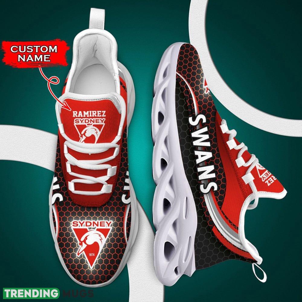 Sydney Swans Vacation Custom Name Max Soul Shoes Luxury AFL Chunky For Men Women Gift For Fans - Sydney Swans Max Soul Shoes Luxury AFL_1