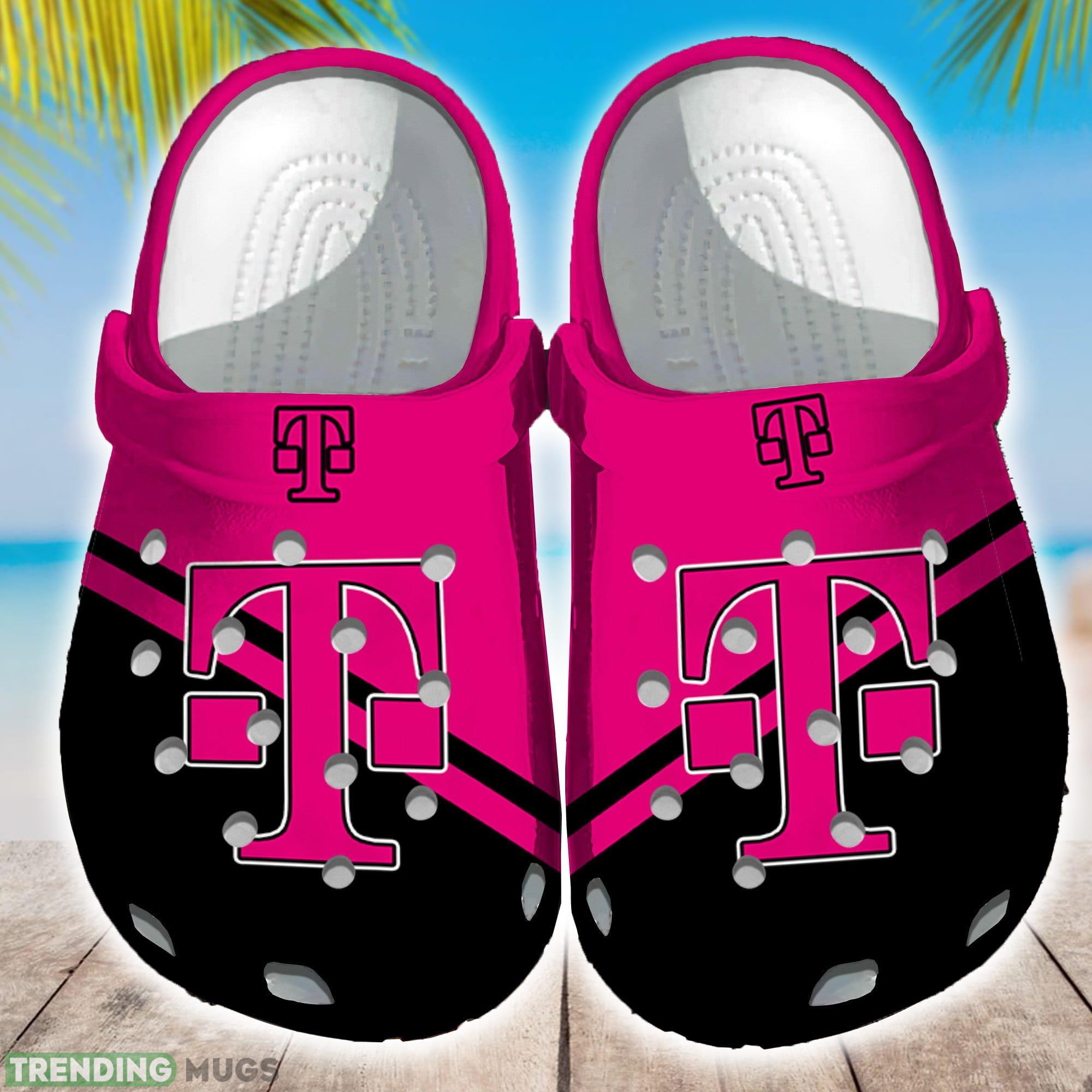 T-Mobile Clogs Shoes Logo Brands Gift Beach Summer Men And Women - T-Mobile Clogs Shoes Logo Brands Gift Beach Summer Men And Women