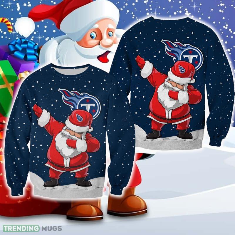 Tennessee Titans Christmas Dab Santa Ugly Sweater For Fans AOP Gift - Tennessee Titans Christmas Dab Santa Ugly Sweater For Fans AOP Gift Holidays Tennessee Titans Christmas Dab Santa Ugly Sweater For Fans AOP Gift - Tennessee Titans Christmas Dab Santa Ugly Sweater For Fans AOP Gift Holidays