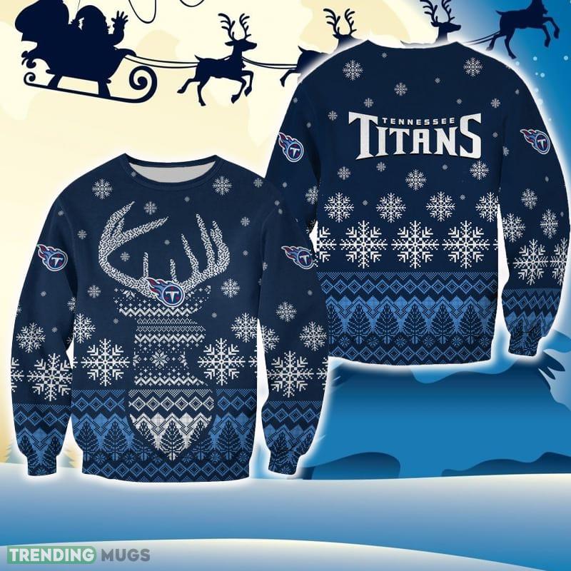 Tennessee Titans Christmas Reindeer Winterlude All Over Print 3D Sweater For Fans Gift Christmas - Tennessee Titans Christmas Reindeer Winterlude All Over Print 3D Sweater For Fans Gift Christmas Tennessee Titans Christmas Reindeer Winterlude All Over Print 3D Sweater For Fans Gift Christmas - Tennessee Titans Christmas Reindeer Winterlude All Over Print 3D Sweater For Fans Gift Christmas