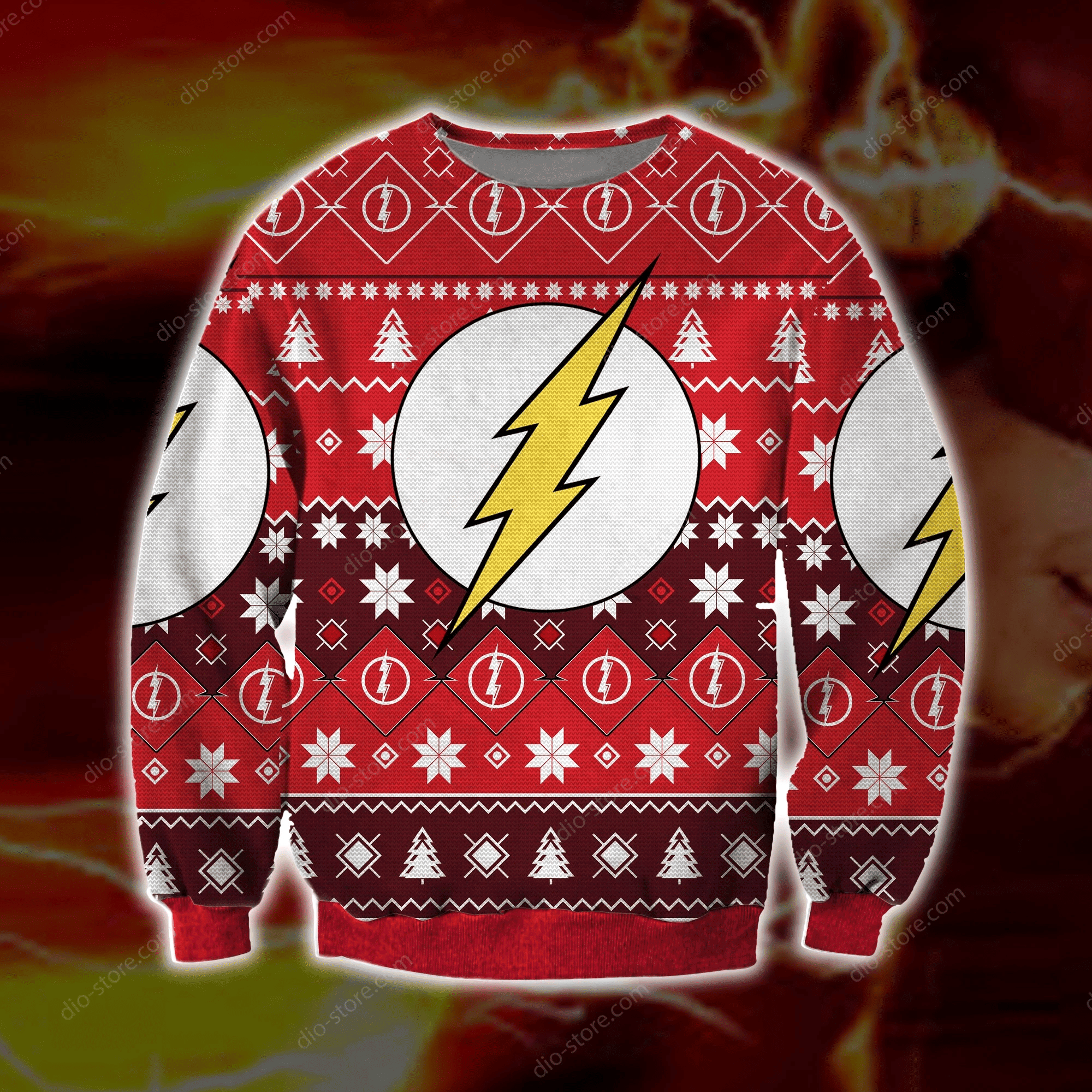 The Flash Knitting Pattern Ugly Christmas Sweater Perfect Holiday Gift - The Flash Knitting Pattern Ugly Christmas Sweater Perfect Holiday Gift The Flash Knitting Pattern Ugly Christmas Sweater Perfect Holiday Gift - The Flash Knitting Pattern Ugly Christmas Sweater Perfect Holiday Gift