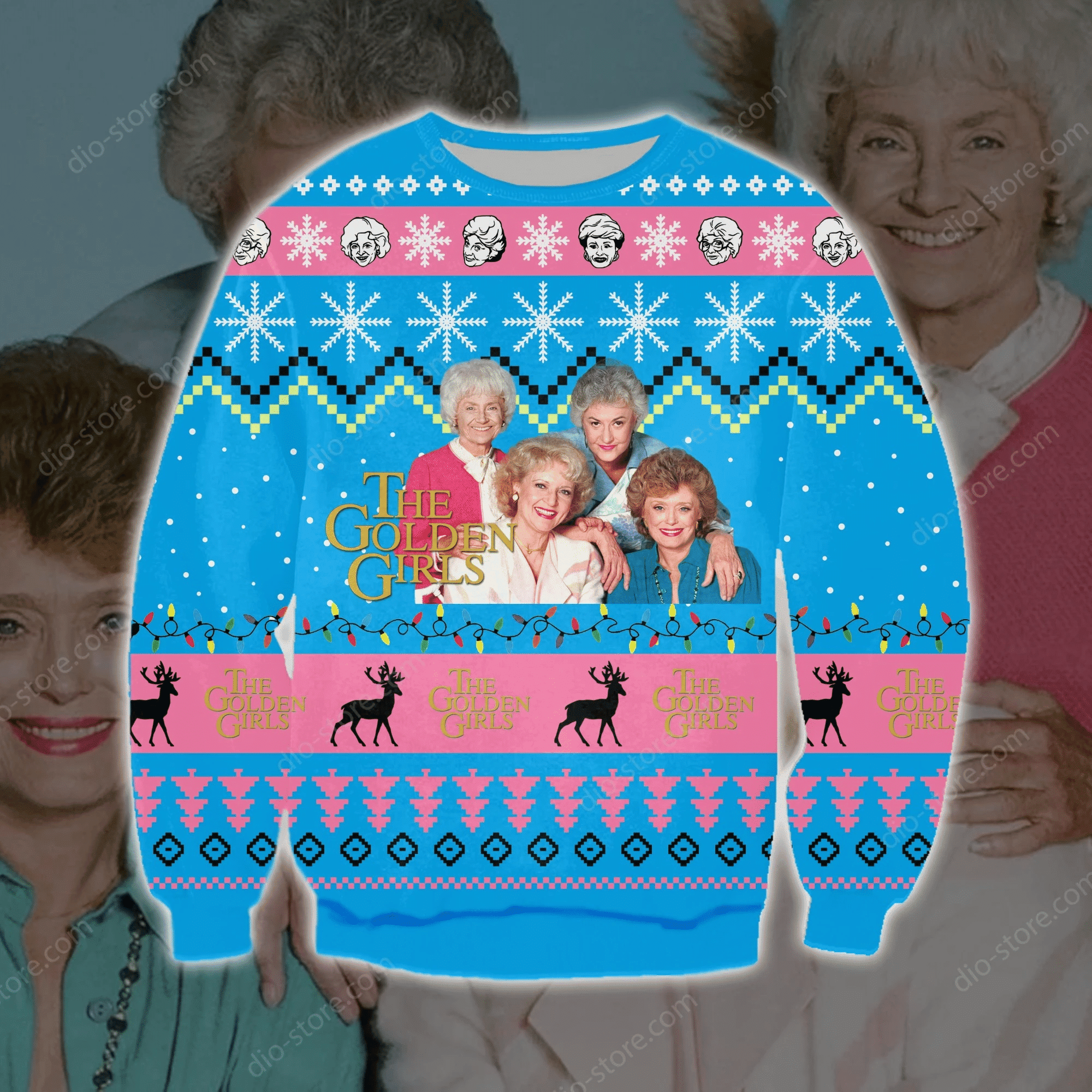 The Golden Girls Ugly Christmas Sweater Perfect Holiday Gift - The Golden Girls Ugly Christmas Sweater Perfect Holiday Gift The Golden Girls Ugly Christmas Sweater Perfect Holiday Gift - The Golden Girls Ugly Christmas Sweater Perfect Holiday Gift