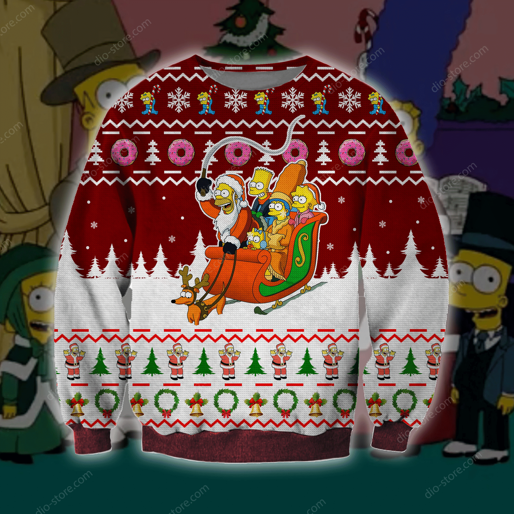 The Simpsons Ugly Christmas Sweater Perfect Holiday Gift - The Simpsons Ugly Christmas Sweater Perfect Holiday Gift The Simpsons Ugly Christmas Sweater Perfect Holiday Gift - The Simpsons Ugly Christmas Sweater Perfect Holiday Gift
