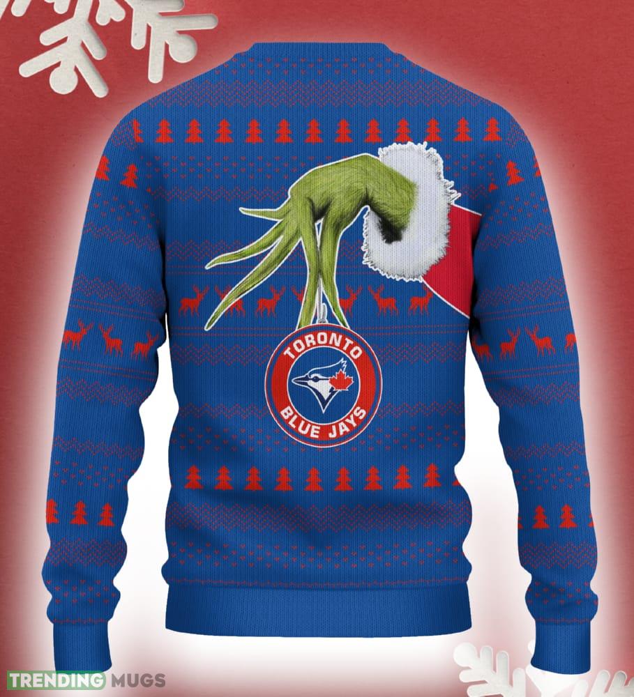 Toronto Blue Jays Christmas Sweater Grinch Driving Funny Gift Fans 3D Sweater Toronto Blue Jays Christmas Sweater Grinch Driving Funny Gift Fans 3D Sweater