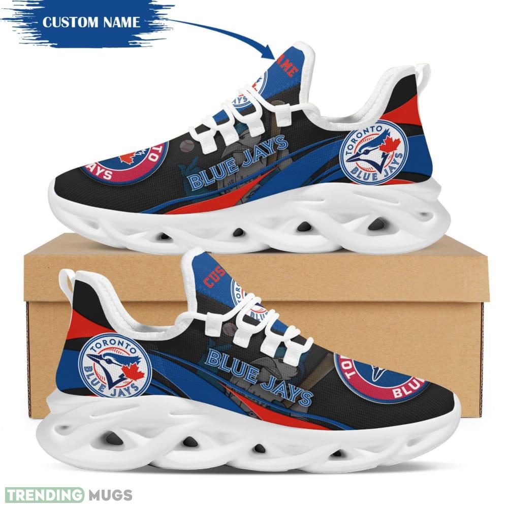 Toronto Blue Jays Mascot Custom Name Max Soul Sneakers For Men - Toronto Blue Jays Mascot Max Soul Sneakers Running Sports Shoes_1 Toronto Blue Jays Mascot Custom Name Max Soul Sneakers For Men - Toronto Blue Jays Mascot Max Soul Sneakers Running Sports Shoes_1