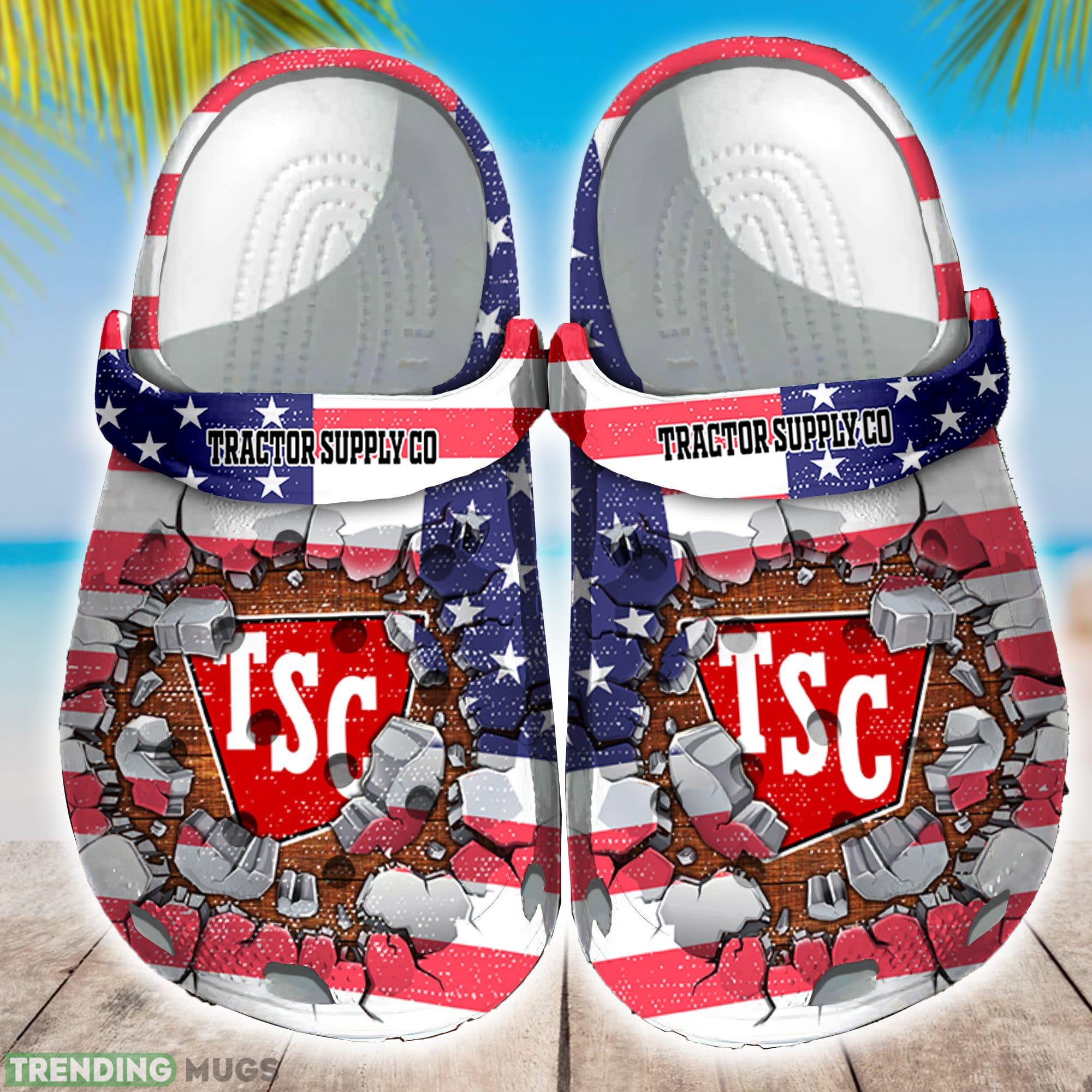 Tractor Supply Co Clogs Shoes Logo Brands Gift Beach Summer Men And Women - Tractor Supply Co Clogs Shoes Logo Brands Gift Beach Summer Men And Women