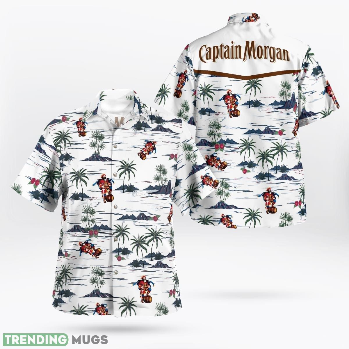 Tropical Captain Morgan Set Hawaiian Shirt Short AOP Gift Beach - Tropical Captain Morgan Hawaii Shirt_1