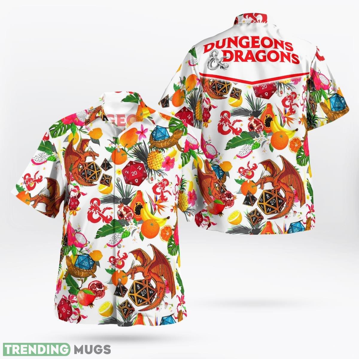 Tropical DND Game Set Hawaiian Shirt And Short For Men And Women - Tropical DND Game Hawaiian Shirt_1