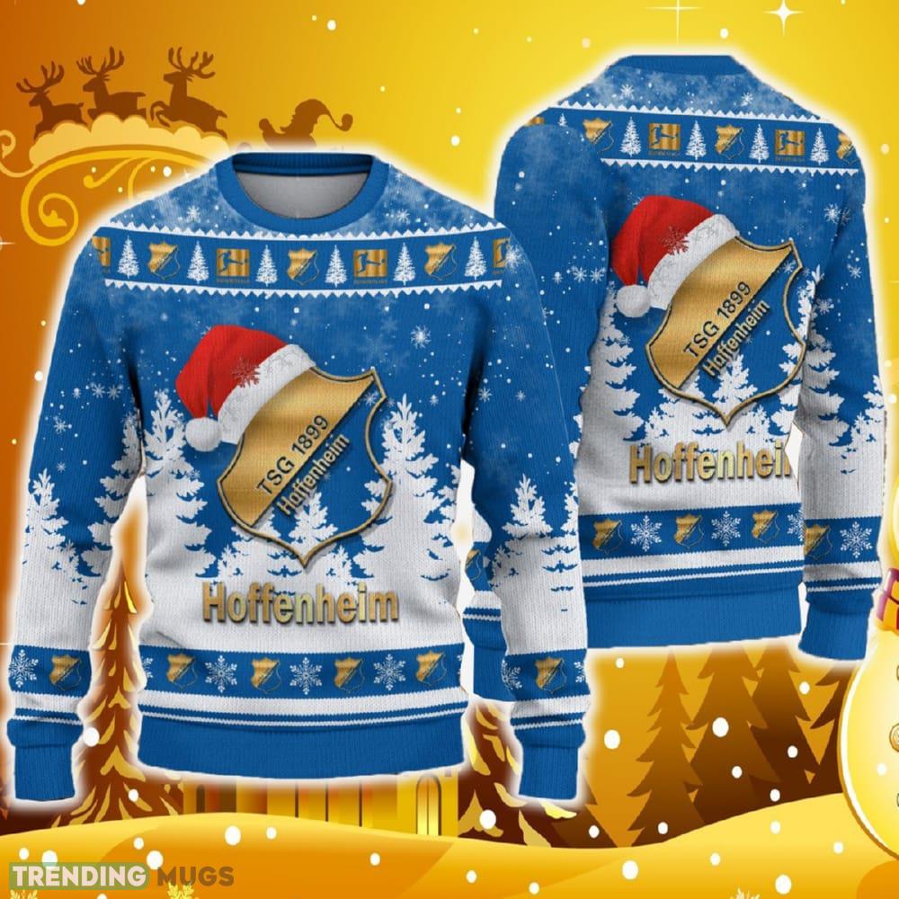 TSG Hoffenheim Ugly Christmas Sweater Santa Hat Logo Tree Gift For Men And Women - TSG Hoffenheim Ugly Christmas Sweater Santa Hat Logo Tree Gift For Men And Women TSG Hoffenheim Ugly Christmas Sweater Santa Hat Logo Tree Gift For Men And Women - TSG Hoffenheim Ugly Christmas Sweater Santa Hat Logo Tree Gift For Men And Women