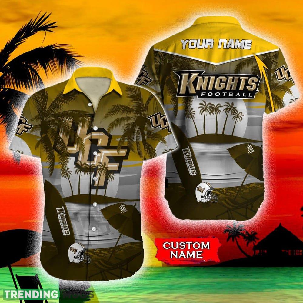 UCF Knights NCAA Best Custom Name Hawaiian Shirt Beach For Men Women Gift For Fans - UCF Knights NCAA Best Custom Name Hawaiian Shirt Beach For Men Women Gift For Fans