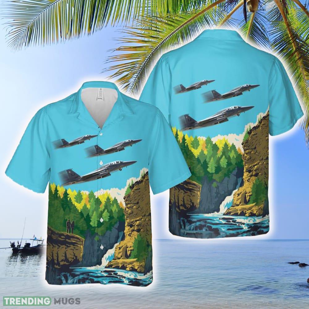 US Air Force 334th Fighter Squadron F-15E Strike Eagle Hawaiian Shirt - US Air Force 334th Fighter Squadron F-15E Strike Eagle Hawaiian Shirt US Air Force 334th Fighter Squadron F-15E Strike Eagle Hawaiian Shirt - US Air Force 334th Fighter Squadron F-15E Strike Eagle Hawaiian Shirt