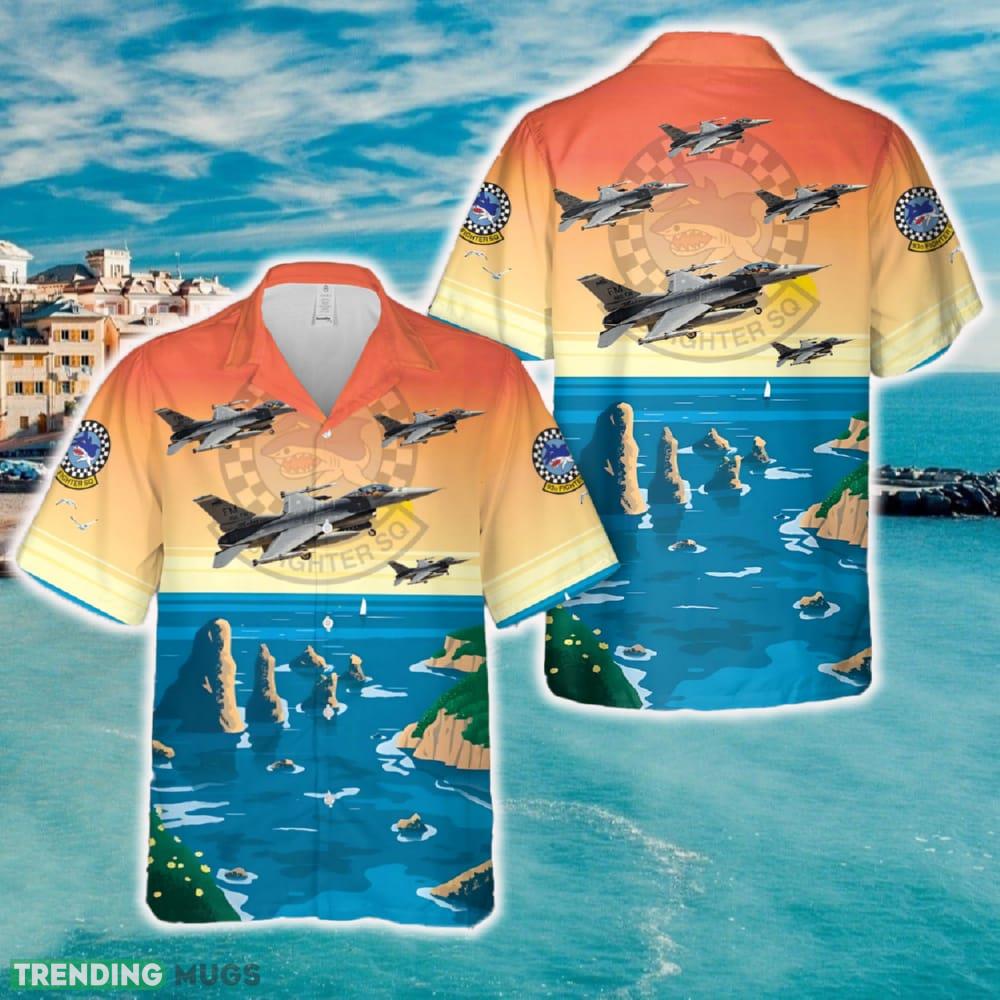 US Air Force 93rd Fighter Squadron F-16C Fighting Falcon Hawaiian Shirt - US Air Force 93rd Fighter Squadron F-16C Fighting Falcon Hawaiian Shirt US Air Force 93rd Fighter Squadron F-16C Fighting Falcon Hawaiian Shirt - US Air Force 93rd Fighter Squadron F-16C Fighting Falcon Hawaiian Shirt