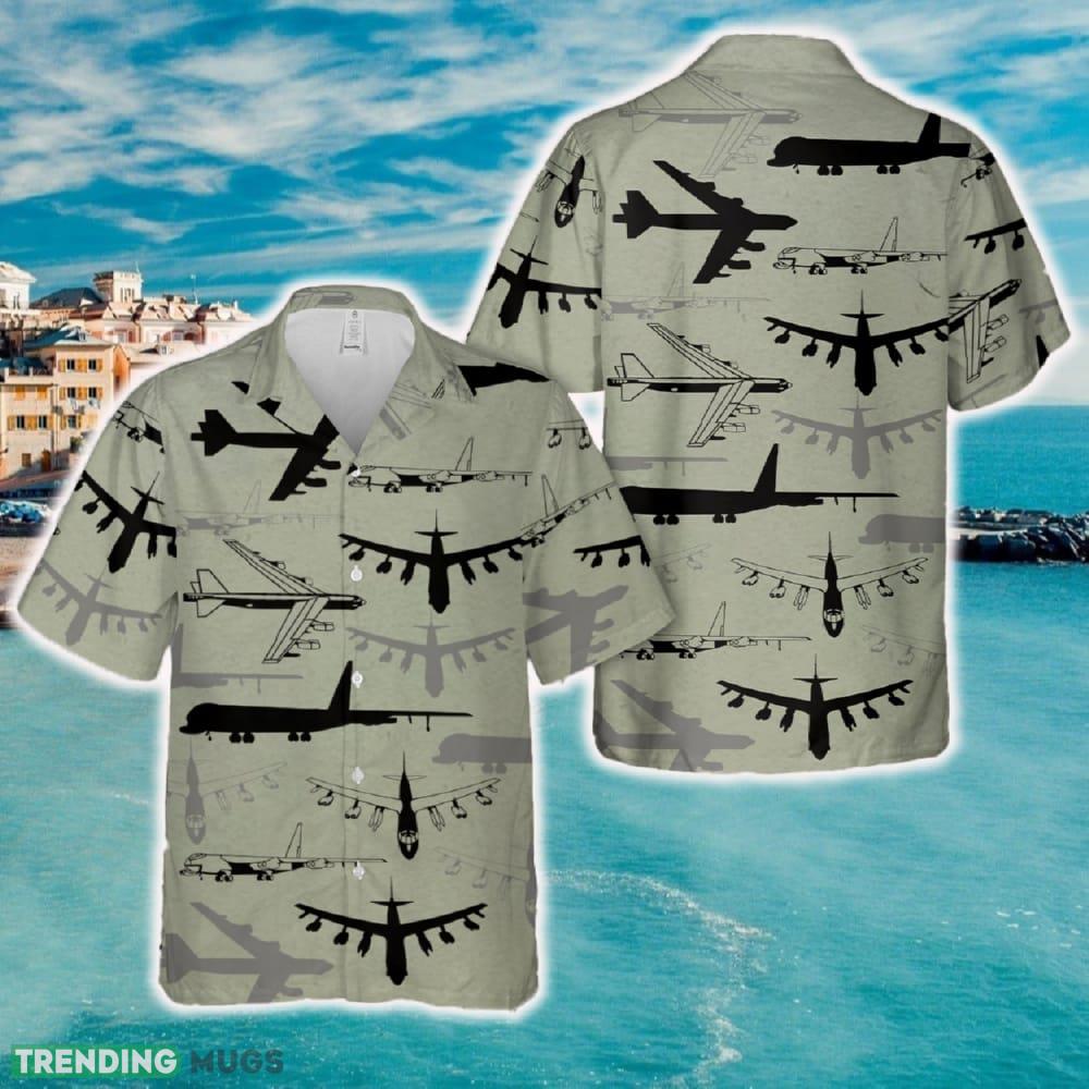 US Air Force Boeing B-52 Stratofortress Silhouette Hawaiian Shirt - US Air Force Boeing B-52 Stratofortress Silhouette Hawaiian Shirt US Air Force Boeing B-52 Stratofortress Silhouette Hawaiian Shirt - US Air Force Boeing B-52 Stratofortress Silhouette Hawaiian Shirt