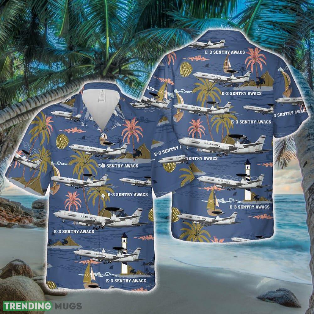 US Air Force E-3 Sentry AWACS Hawaiian Shirt - US Air Force E-3 Sentry AWACS Hawaiian Shirt US Air Force E-3 Sentry AWACS Hawaiian Shirt - US Air Force E-3 Sentry AWACS Hawaiian Shirt