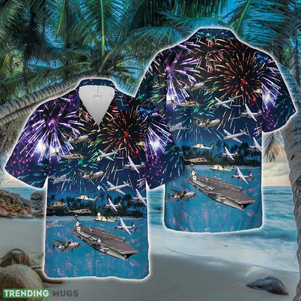 U.S Navy USS Gerald R. Ford Hawaiian Shirt - U.S Navy USS Gerald R. Ford Hawaiian Shirt U.S Navy USS Gerald R. Ford Hawaiian Shirt - U.S Navy USS Gerald R. Ford Hawaiian Shirt