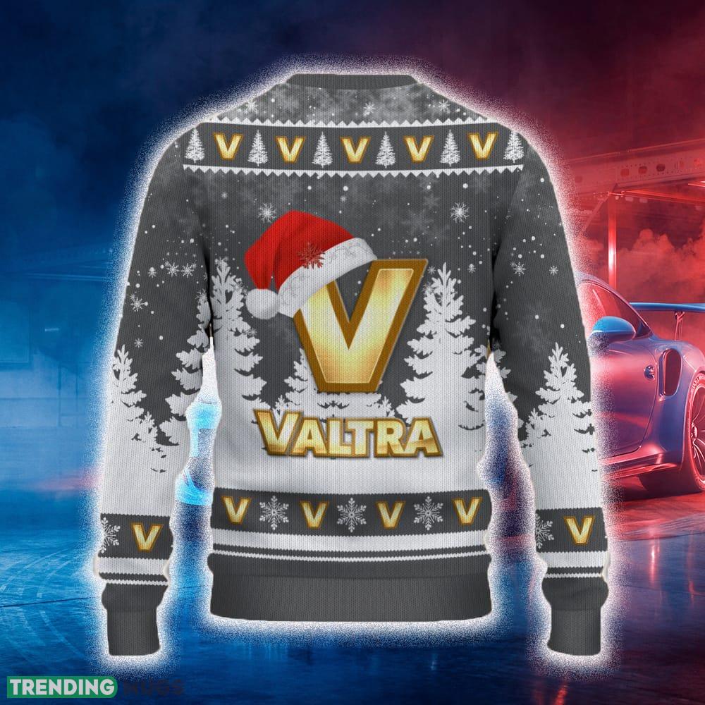 Valtra Ugly Christmas Sweater Tree Santa Hat Car For Fans Gift Familys Holidays 3D Sweater Valtra Ugly Christmas Sweater Tree Santa Hat Car For Fans Gift Familys Holidays 3D Sweater