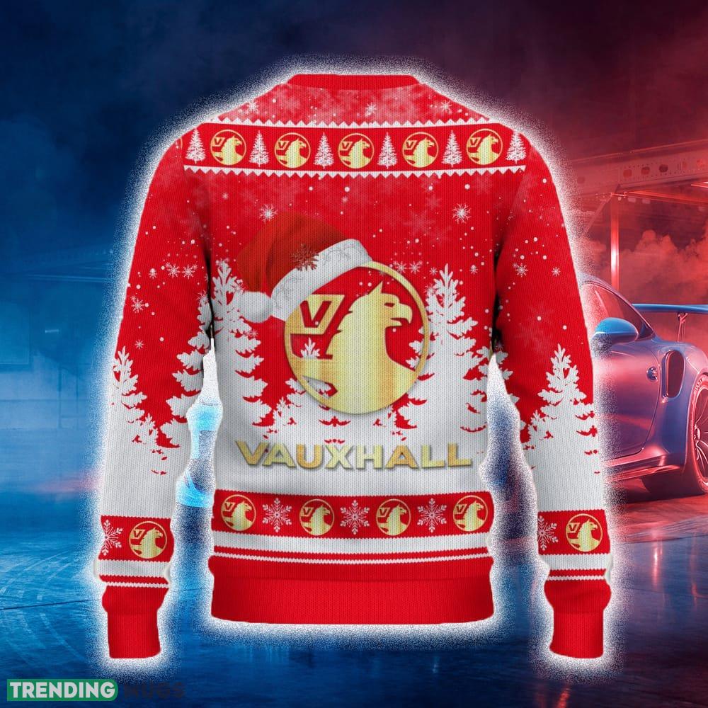 Vauxhall Ugly Christmas Sweater Tree Santa Hat Car For Fans Gift Familys Holidays 3D Sweater Vauxhall Ugly Christmas Sweater Tree Santa Hat Car For Fans Gift Familys Holidays 3D Sweater