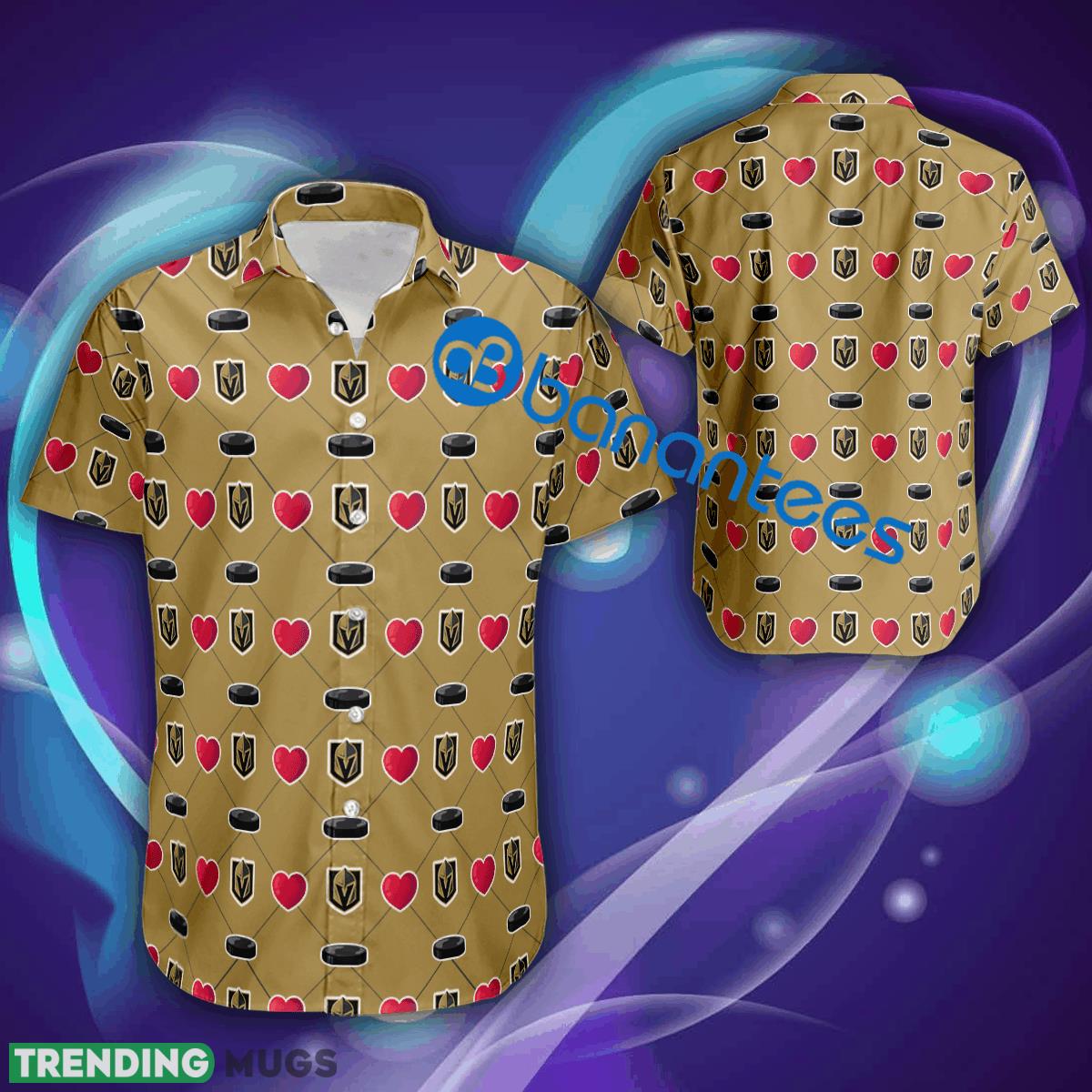 Vegas Golden Knights Logo Heart Pattern AOP Hawaiian Shirt Gift Valentines - Vegas Golden Knights Logo Heart Pattern AOP Hawaiian Shirt Gift Valentines Vegas Golden Knights Logo Heart Pattern AOP Hawaiian Shirt Gift Valentines - Vegas Golden Knights Logo Heart Pattern AOP Hawaiian Shirt Gift Valentines