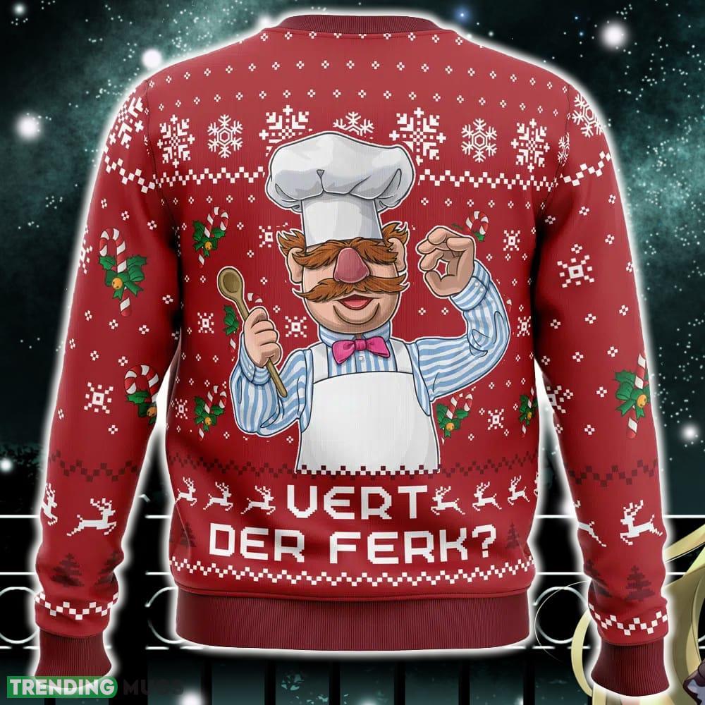 Vert Der Ferk The Muppet Show Ugly Christmas Sweater Funny Gift Ideas Christmas 3D Sweater Vert Der Ferk The Muppet Show Ugly Christmas Sweater Funny Gift Ideas Christmas 3D Sweater