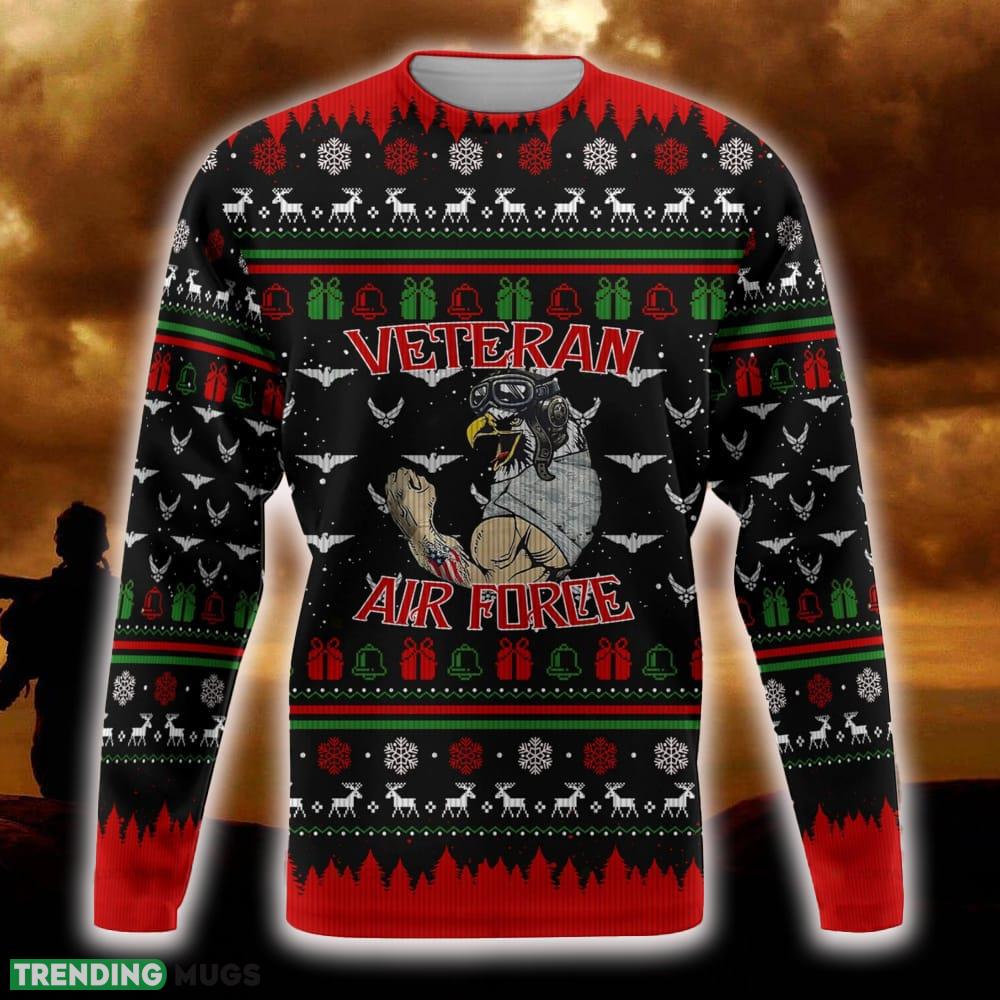 Veteran Air Force Ugly Christmas Sweater Gift For Men And Women - Veteran Air Force Ugly Christmas Sweater Gift For Men And Women Veteran Air Force Ugly Christmas Sweater Gift For Men And Women - Veteran Air Force Ugly Christmas Sweater Gift For Men And Women