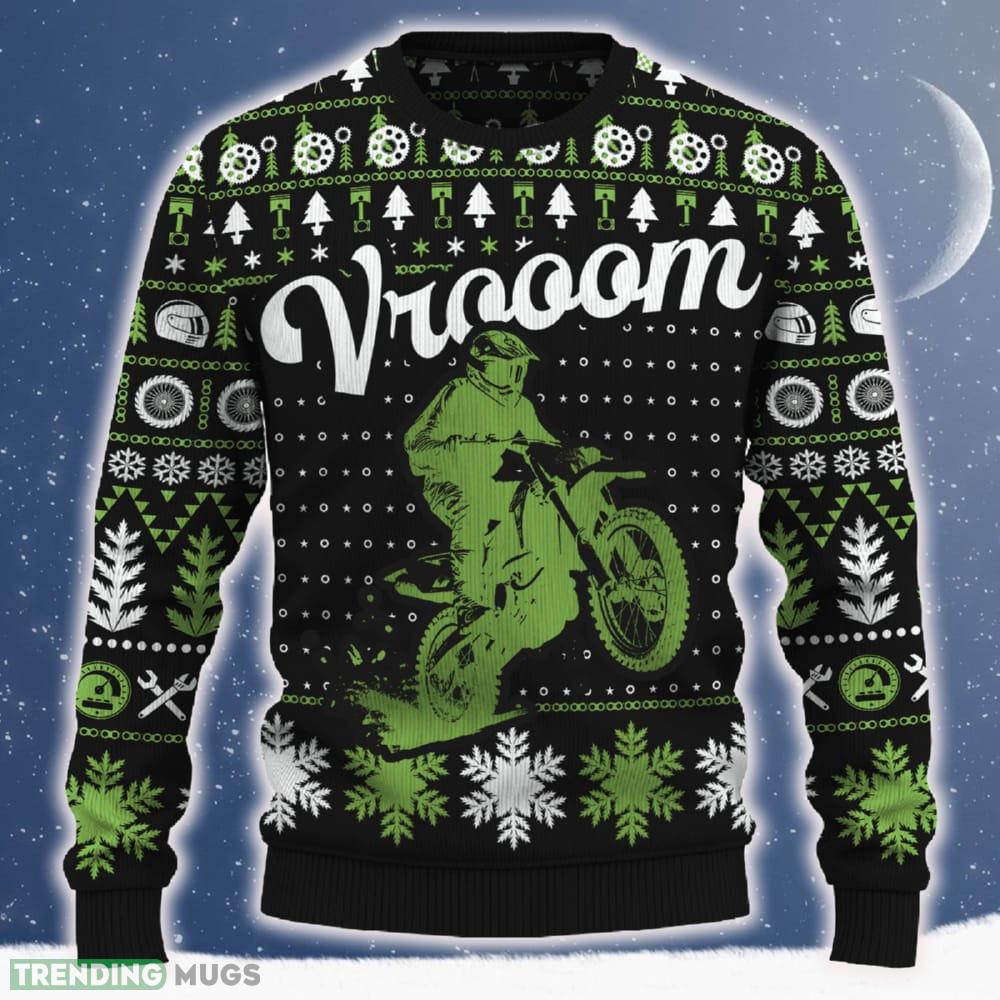 Vrooom WR250R Motorcycle Sweater Tradition Motorcross Gift Fans For Men And Women Christmas Holidays - Vrooom WR250R Motorcycle Ugly Christmas Sweater_ 1 Vrooom WR250R Motorcycle Sweater Tradition Motorcross Gift Fans For Men And Women Christmas Holidays - Vrooom WR250R Motorcycle Ugly Christmas Sweater_ 1