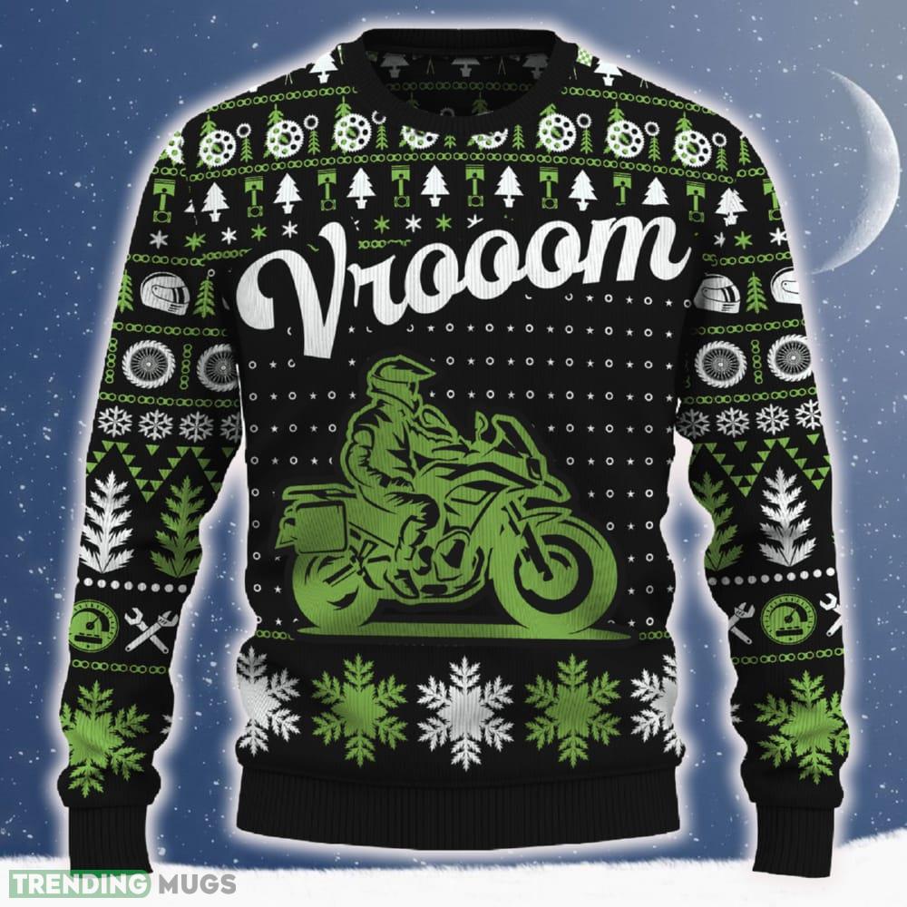Vrooom YZF R7 Sweater Seasonal Motorcross Gift Fans For Men And Women Christmas Holidays - Vrooom YZF-R7 Ugly Christmas Sweater_ 1 Vrooom YZF R7 Sweater Seasonal Motorcross Gift Fans For Men And Women Christmas Holidays - Vrooom YZF-R7 Ugly Christmas Sweater_ 1
