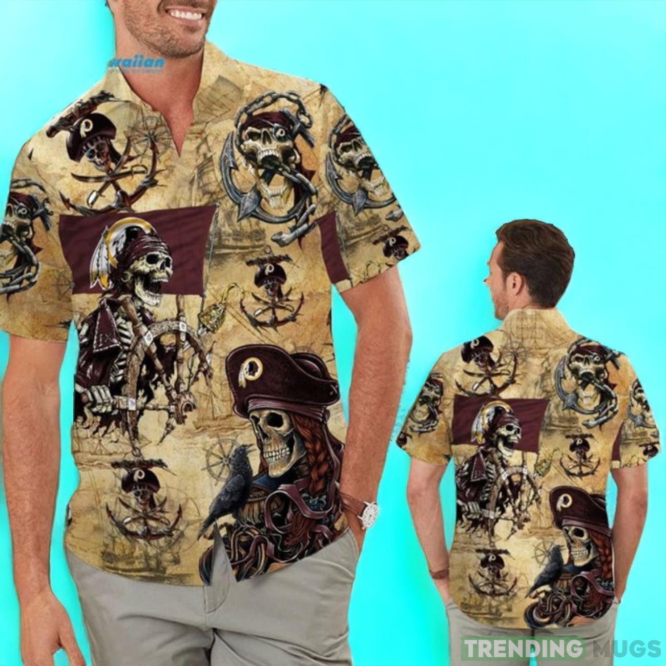 Washington Redskins Pirates Limited Edition Hawaiian Shirt 3D All Over Print, Men, Women Product Photo 1 Washington Redskins Pirates Limited Edition Hawaiian Shirt 3D All Over Print, Men, Women Product Photo 1