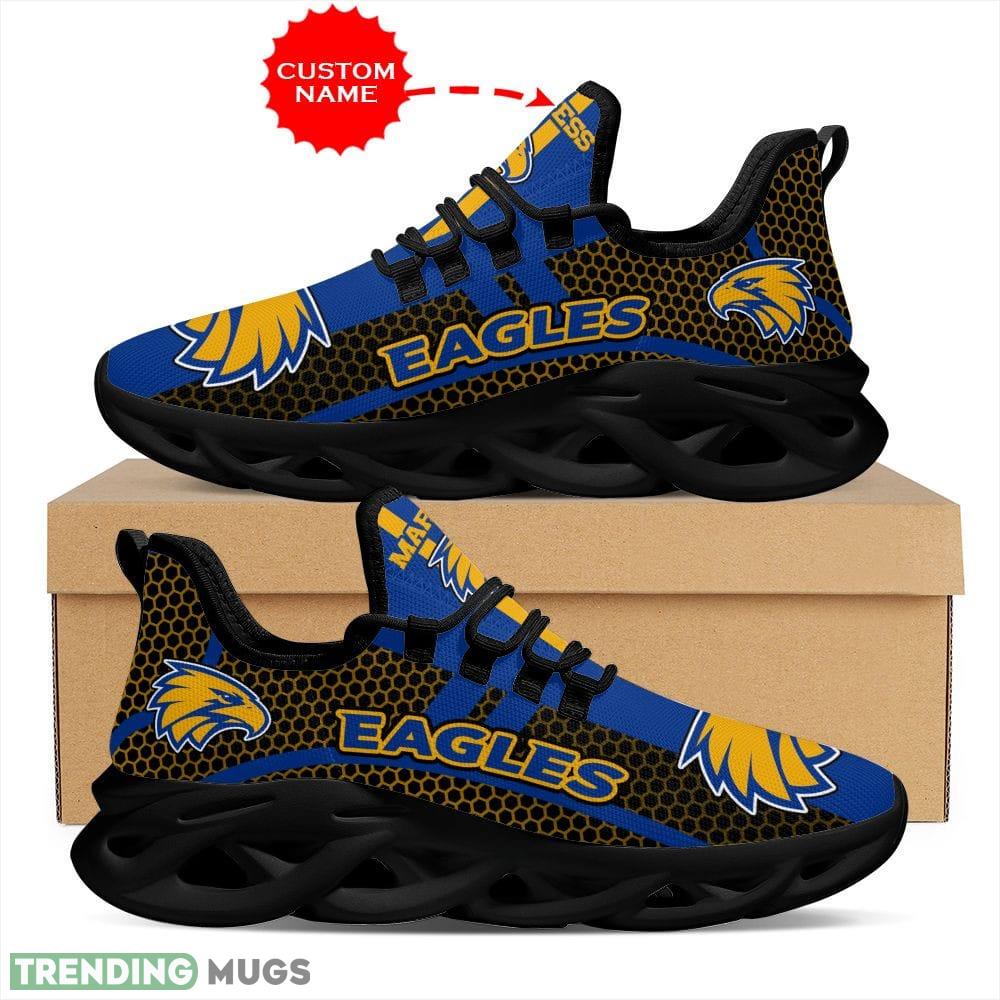West Coast Eagles Luau Custom Name Max Soul Shoes Luxury AFL Sneakers For Men Women Gift For Fans Max Soul West Coast Eagles Luau Custom Name Max Soul Shoes Luxury AFL Sneakers For Men Women Gift For Fans Max Soul