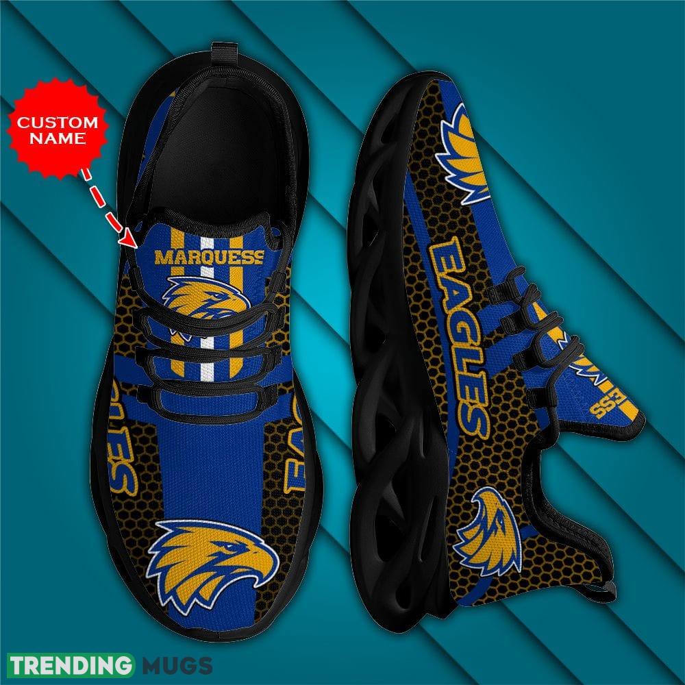 West Coast Eagles Luau Custom Name Max Soul Shoes Luxury AFL Sneakers For Men Women Gift For Fans Max Soul West Coast Eagles Luau Custom Name Max Soul Shoes Luxury AFL Sneakers For Men Women Gift For Fans Max Soul