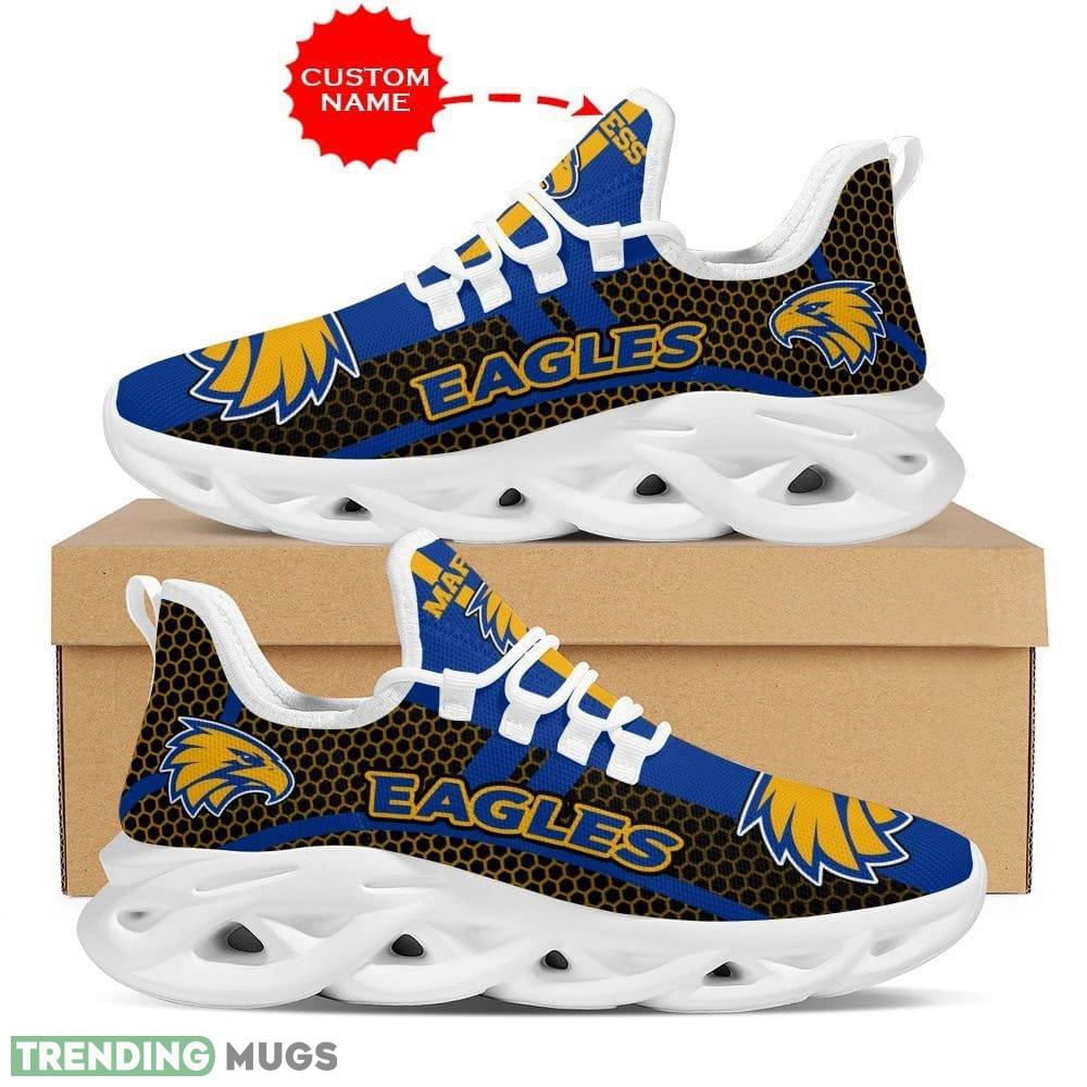 West Coast Eagles Luau Custom Name Max Soul Shoes Luxury AFL Sneakers For Men Women Gift For Fans - West Coast Eagles Shoes Max Soul Luxury AFL_1 West Coast Eagles Luau Custom Name Max Soul Shoes Luxury AFL Sneakers For Men Women Gift For Fans - West Coast Eagles Shoes Max Soul Luxury AFL_1