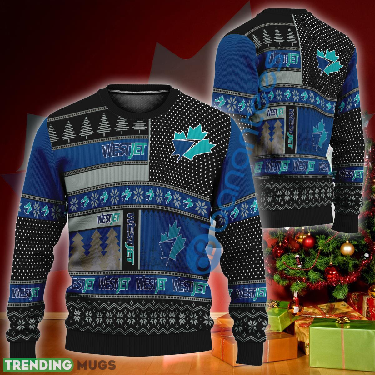 Westjet Souvenir Logo Design Ugly Christmas Sweater Gift For Men Women - Westjet Souvenir Logo Design Ugly Christmas Sweater Gift For Men Women Westjet Souvenir Logo Design Ugly Christmas Sweater Gift For Men Women - Westjet Souvenir Logo Design Ugly Christmas Sweater Gift For Men Women