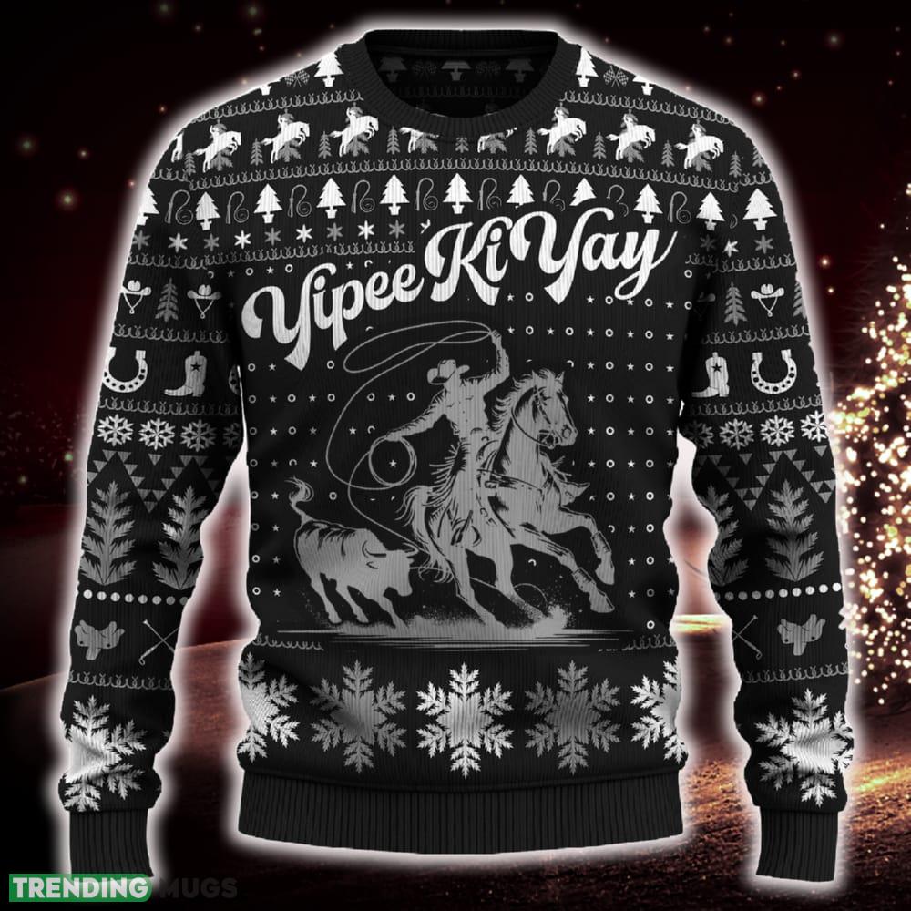 Yipee Ki-Yay Chute Dogging For Fans Ugly Christmas Sweater Gift Familys - Yipee Ki-Yay Chute Dogging Sweater_1 Yipee Ki-Yay Chute Dogging For Fans Ugly Christmas Sweater Gift Familys - Yipee Ki-Yay Chute Dogging Sweater_1